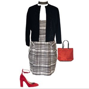 Twenty one - Strapless Plaid Dress